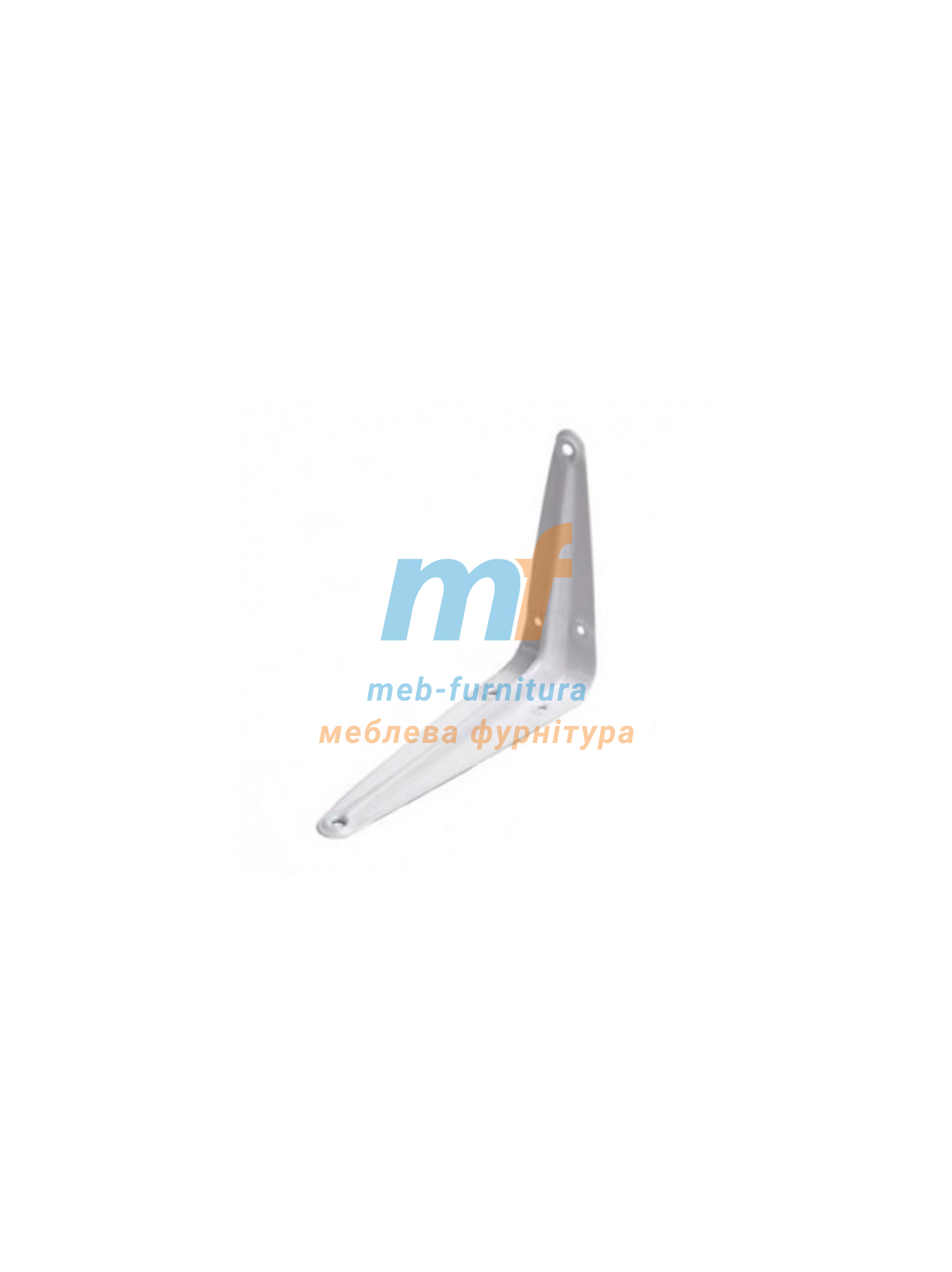 Консоль-полкодержатель металлический (12х14) 300х350мм белый Польша Консоль-полкодержатель металлический (12х14) 300х350мм белый Польша